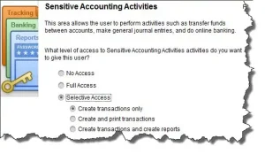 Selective Access